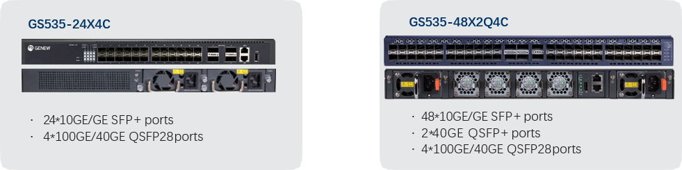 Capa 3 Switch GS535 Series