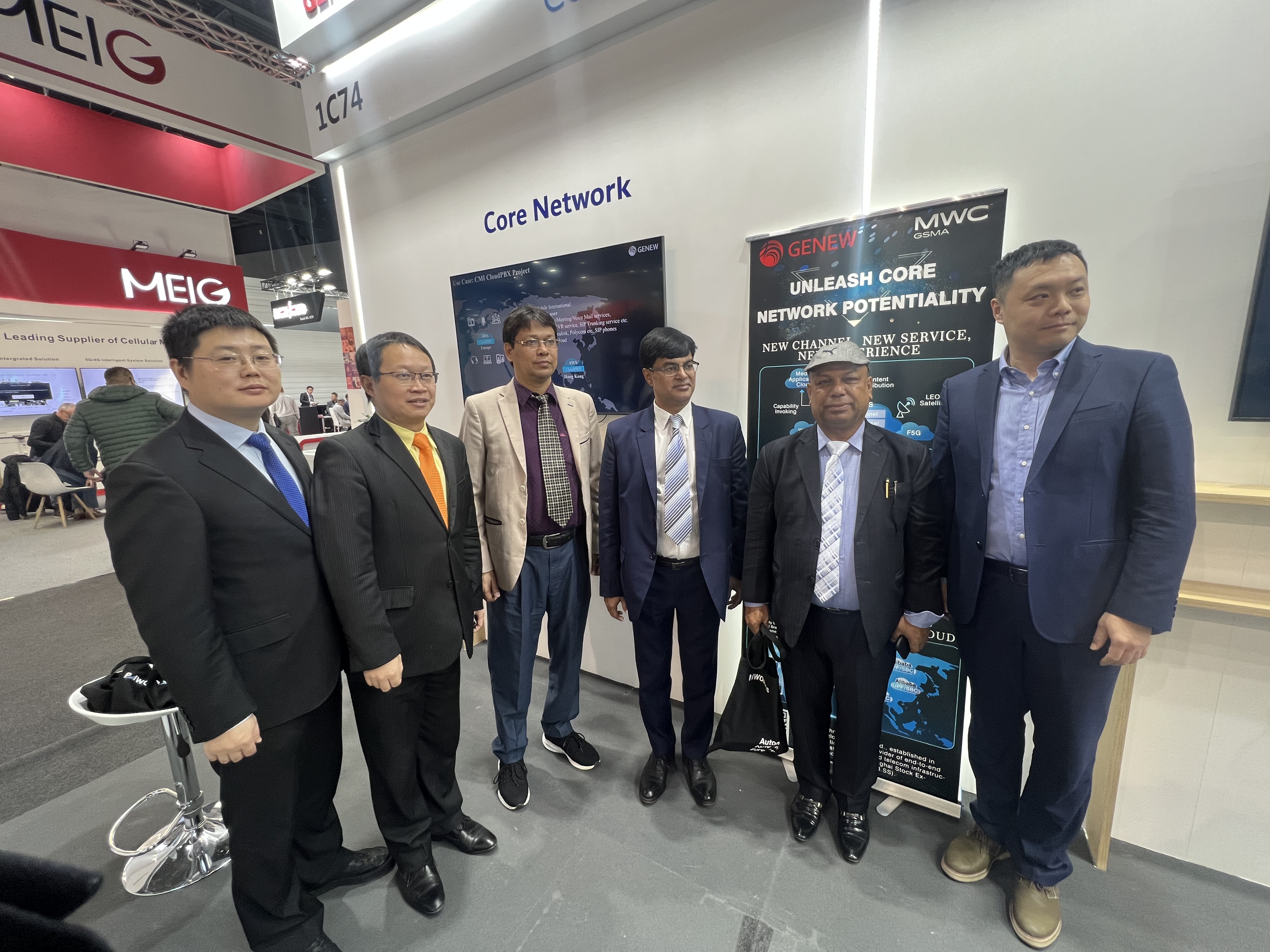 Revisa los maravillosos momentos de GENEW en el MWC2023