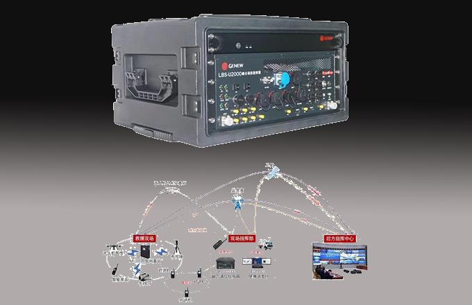 Geneew Una plataforma de comando de emergencia móvil con productos de LBS-T1000 y LBS-U2000 como el núcleo